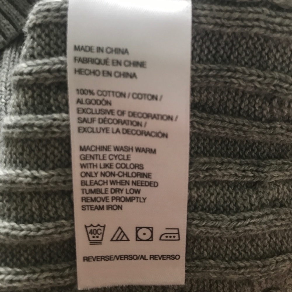 COTTON SWEATER. - Picture 5 of 6