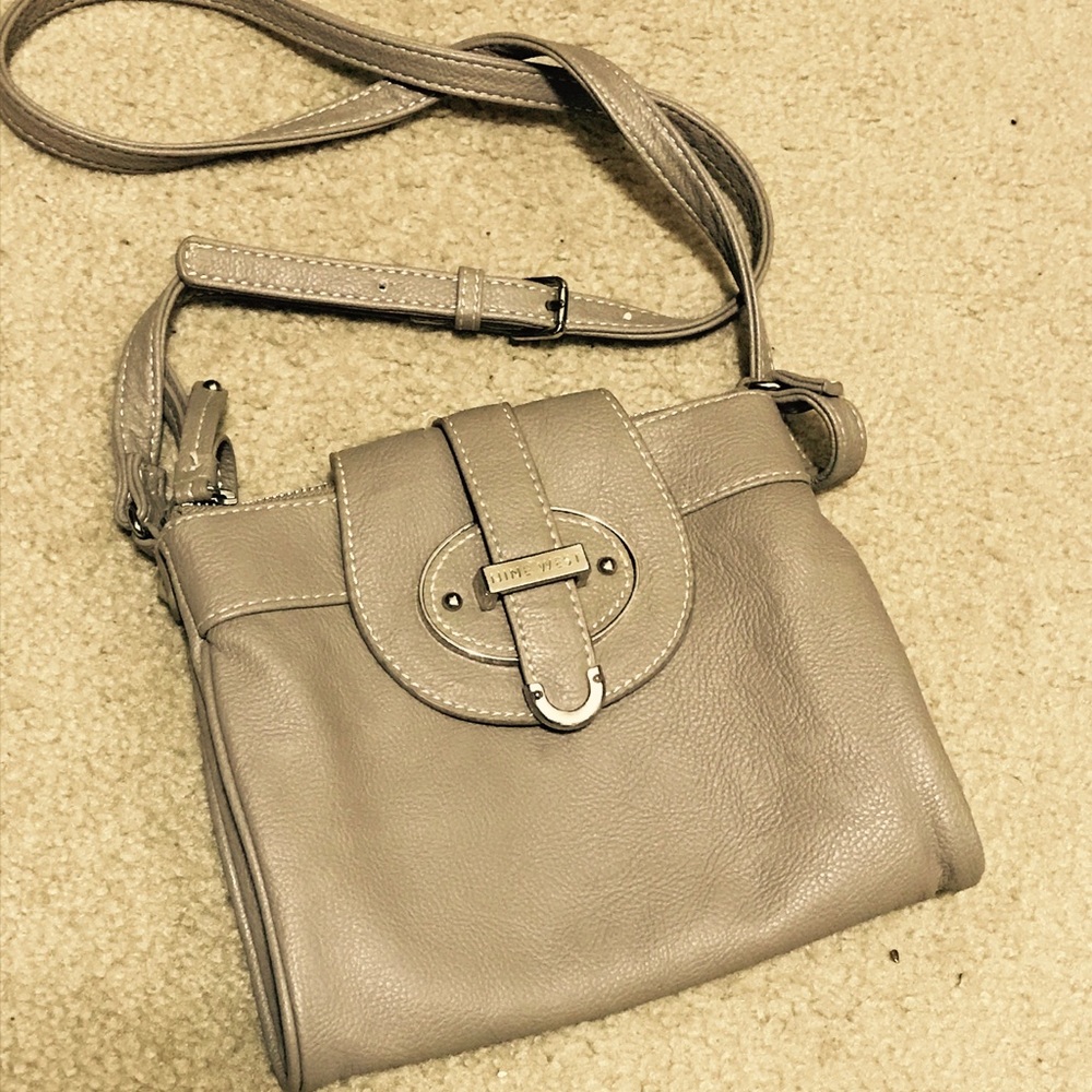 Nine West zipster cross body handbag