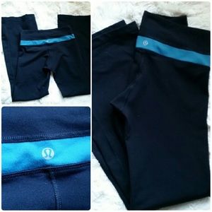 Lululemon Yoga Fold Waist Pants Size 4