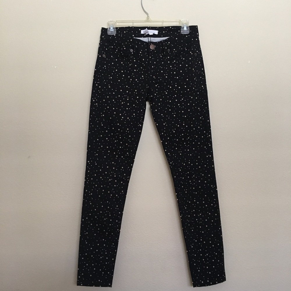 BCBGeneration HIGH WAIST Black Starry Jeans