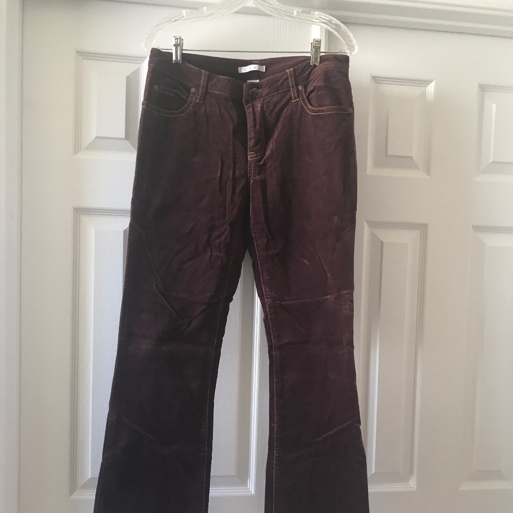 Beautiful Maroon Corduroy Pants