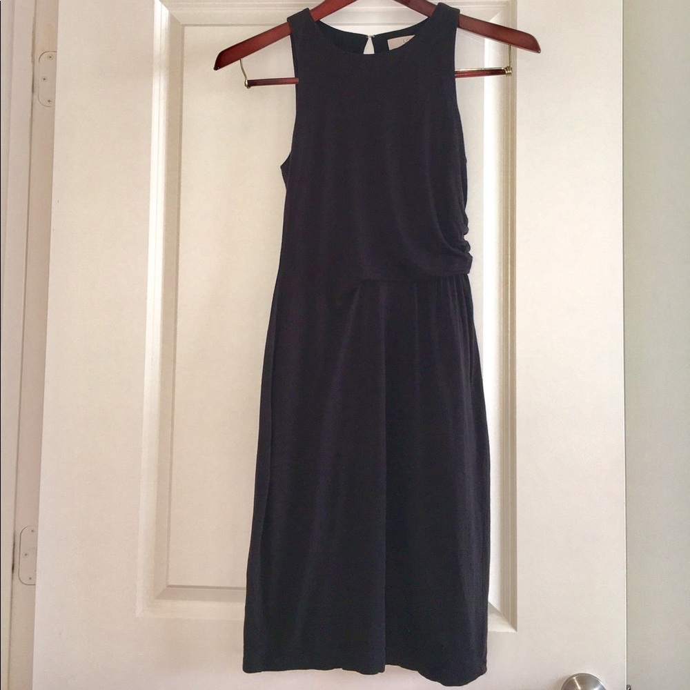 LOFT Ruched Shift Dress XSP