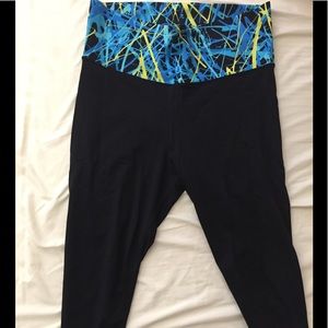 Calvin Klein crop yoga pants.