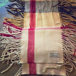 Authentic Burberry scarf