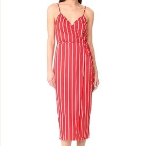 Sandalwood Cami Wrap Dress