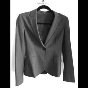 Theory Grey Suit Jacket (Size 0)