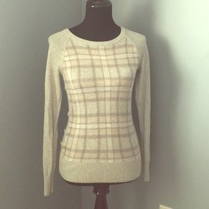 NWOT plaid sweater