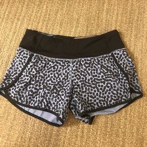 Lululemon speed shorts