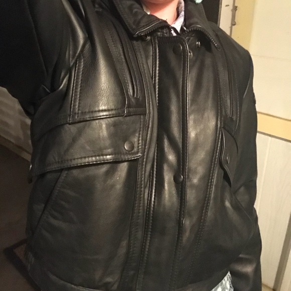 💯% genuine Hein Gericke NEW leather biker jacket - Picture 5 of 8