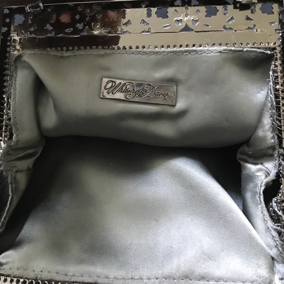 Whiting and Davis purse with chain - Picture 3 of 3