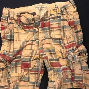 Abercrombie 33 Madras Cargos