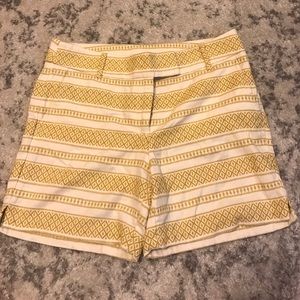 LOFT The Rivera Golden Shorts