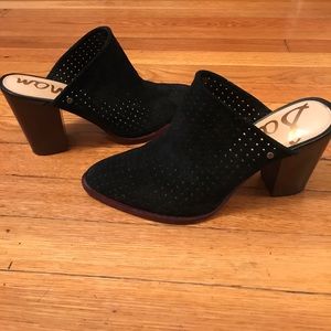 Sam Edelman Black Mules