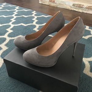 Grey JustFab stilettos