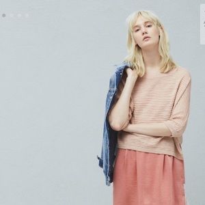 Light weight nude pink Mango sweater