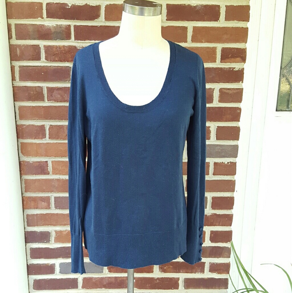 Ann Taylor Loft Knit Scoop Neck