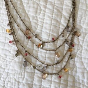 LOFT Short Layered Necklace