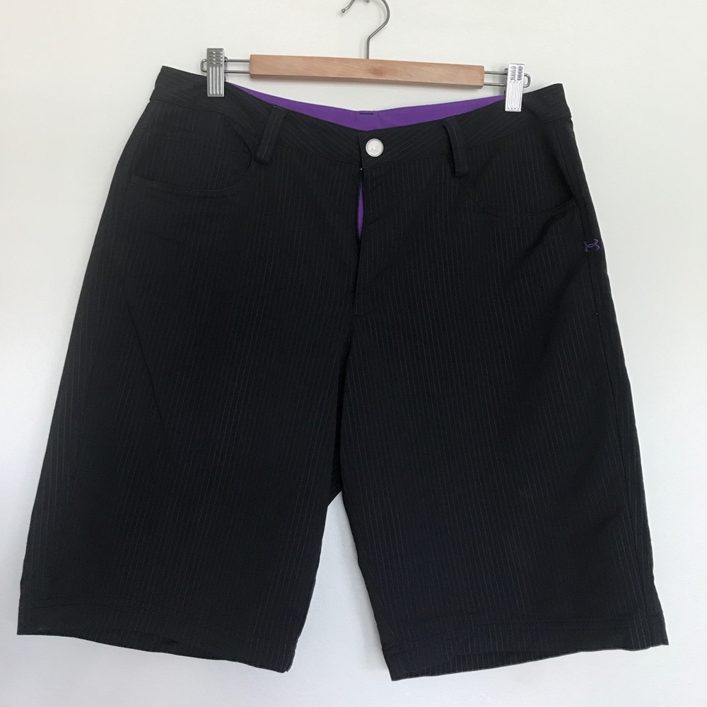 Under Armour • Black Golf Shorts | Size 34