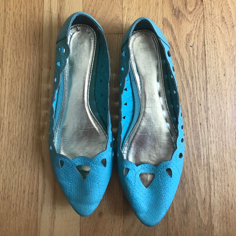 Teal flats