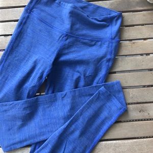 High Rise Chaturanga Spacedye Tight (Space Blue)