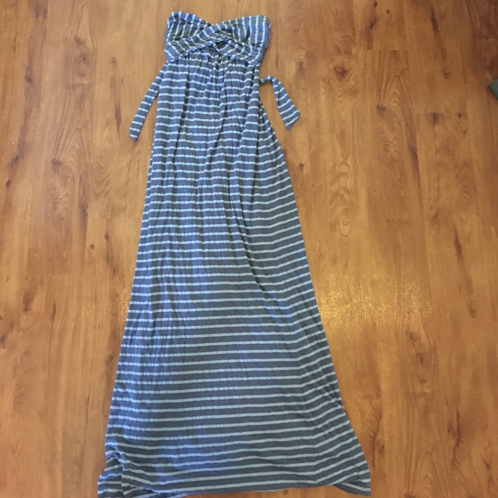 Splendid strapless maxi dress