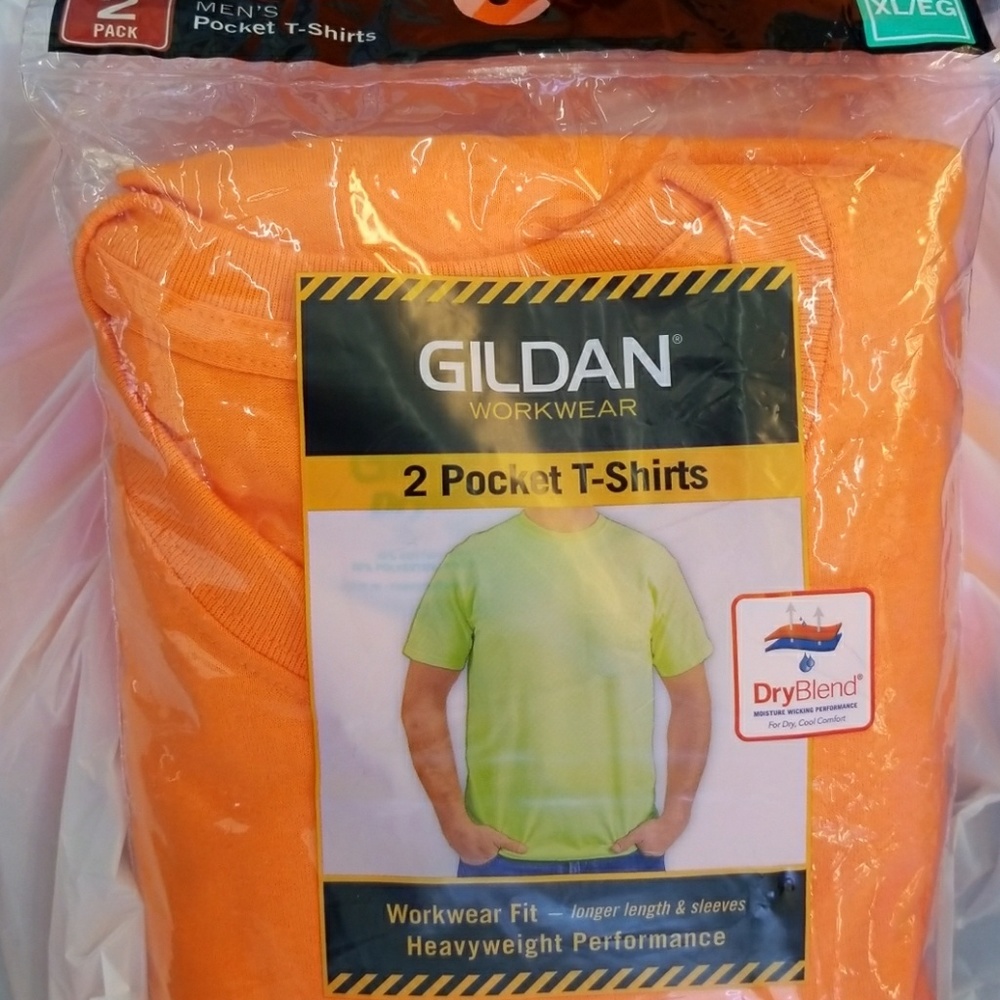 XL Pocket Tee Shirts, set of 2