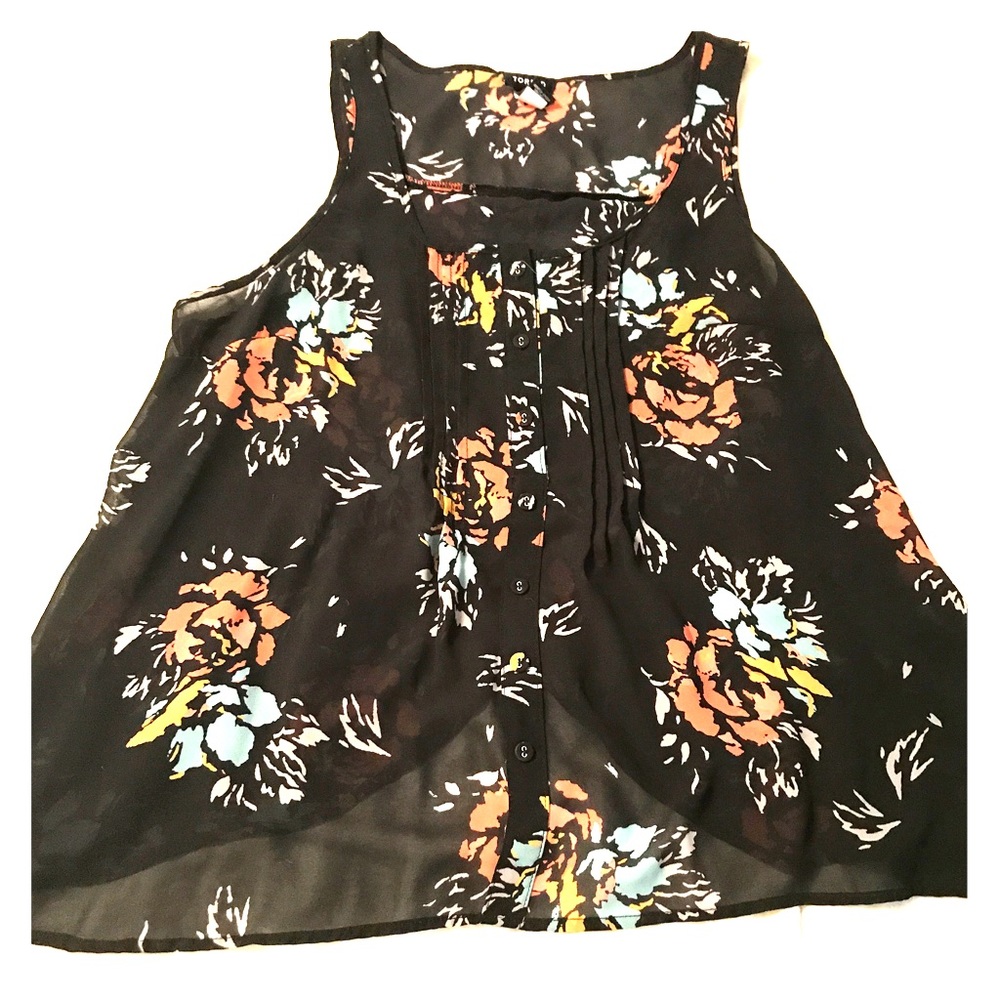 Torrid Sz 0X Floral Cami