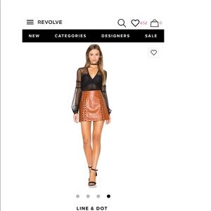 Line & dot A line skirt - brand new with tags