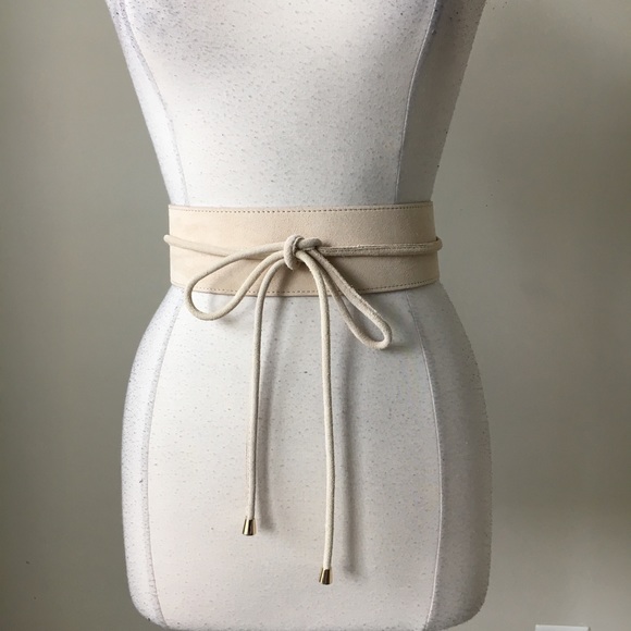 Obi Wrap reversible belt pink cream - Picture 2 of 7