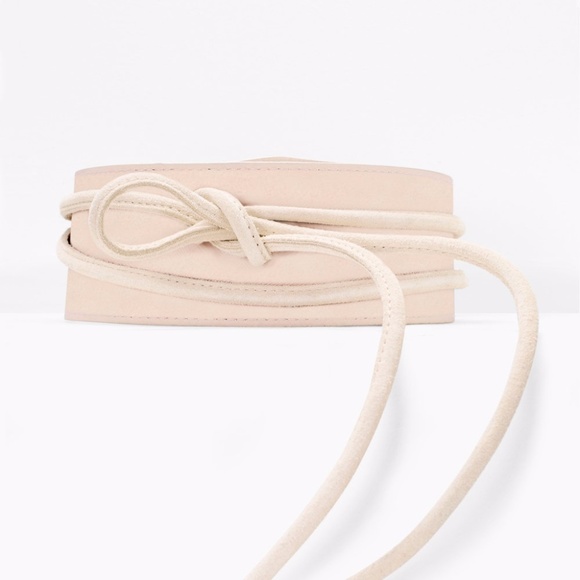 Obi Wrap reversible belt pink cream - Picture 5 of 7