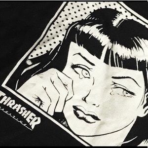 Thrasher crop top