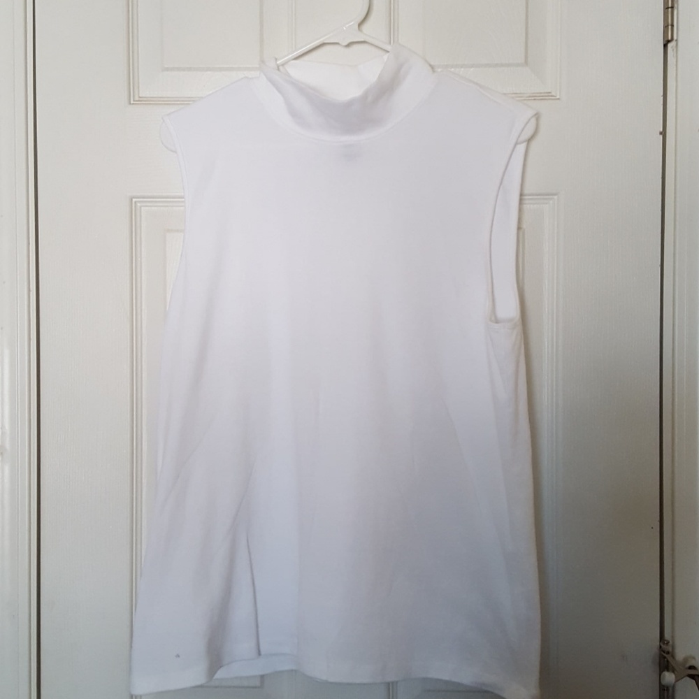 Karen Scott high neck sleeveless top