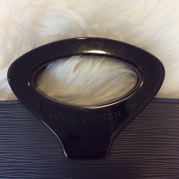 Louis Vuitton Ombré Black Epi Leather Tote - Picture 2 of 8