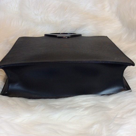 Louis Vuitton Ombré Black Epi Leather Tote - Picture 7 of 8