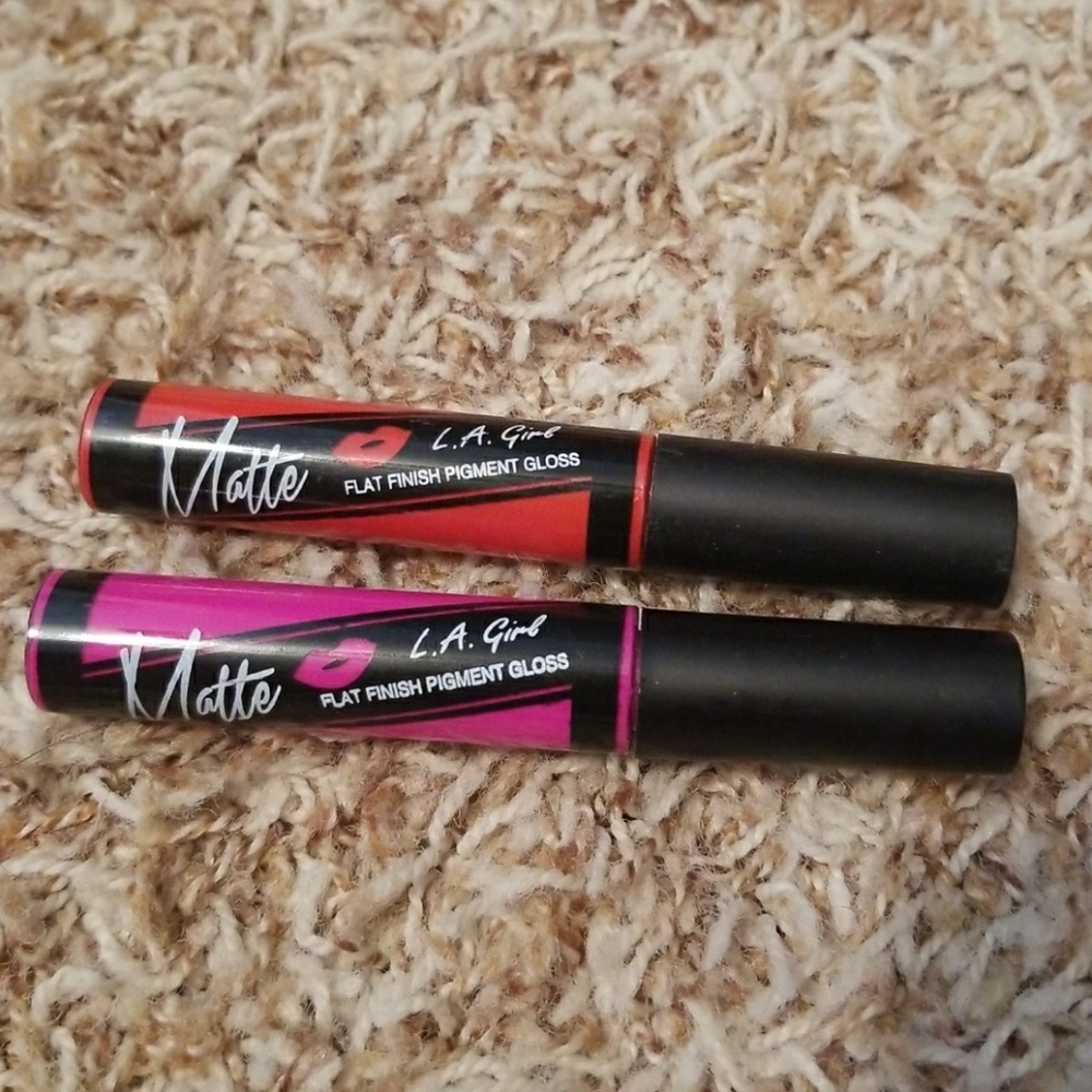 L.A. Girl matte gloss (price is for both)