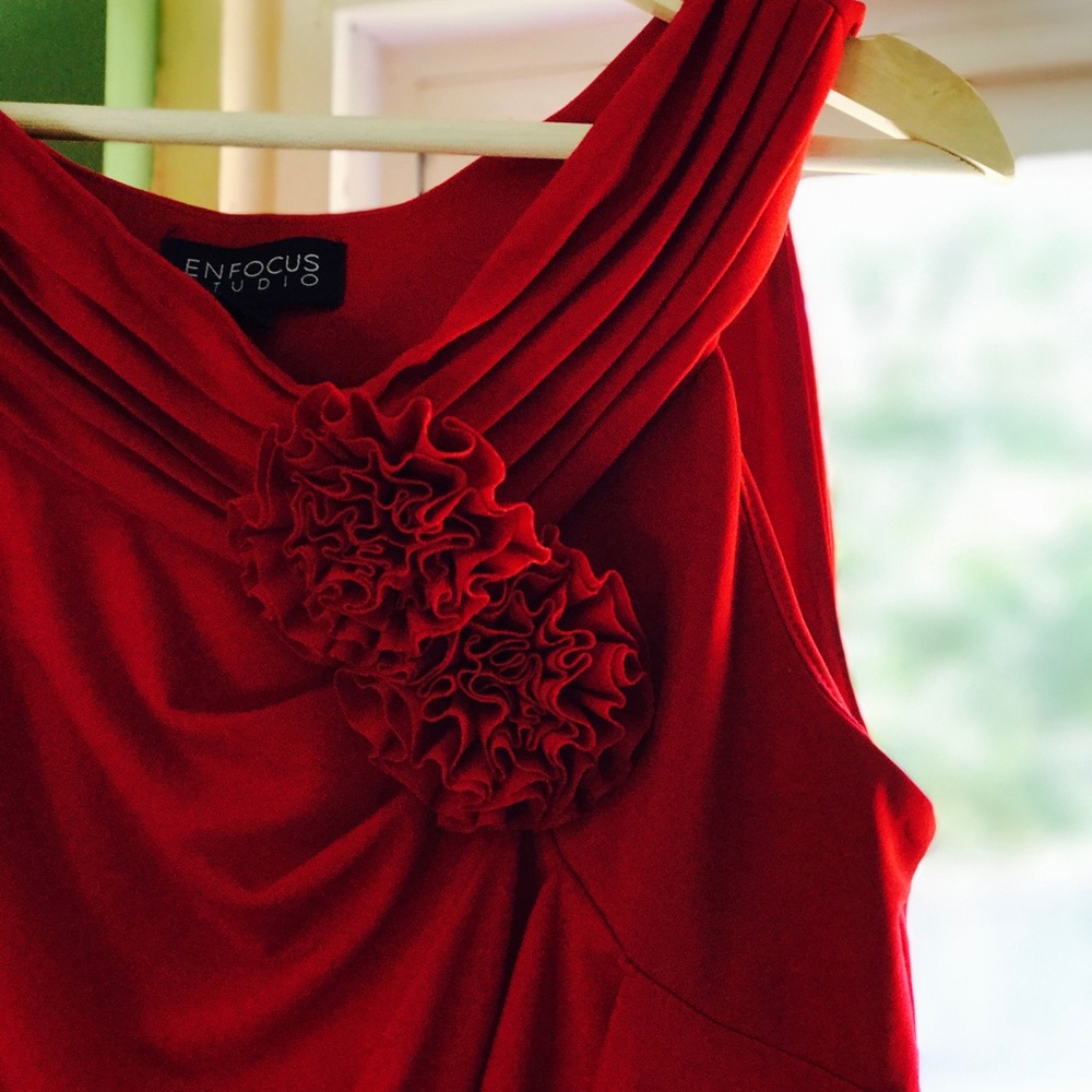 Beautiful red dress