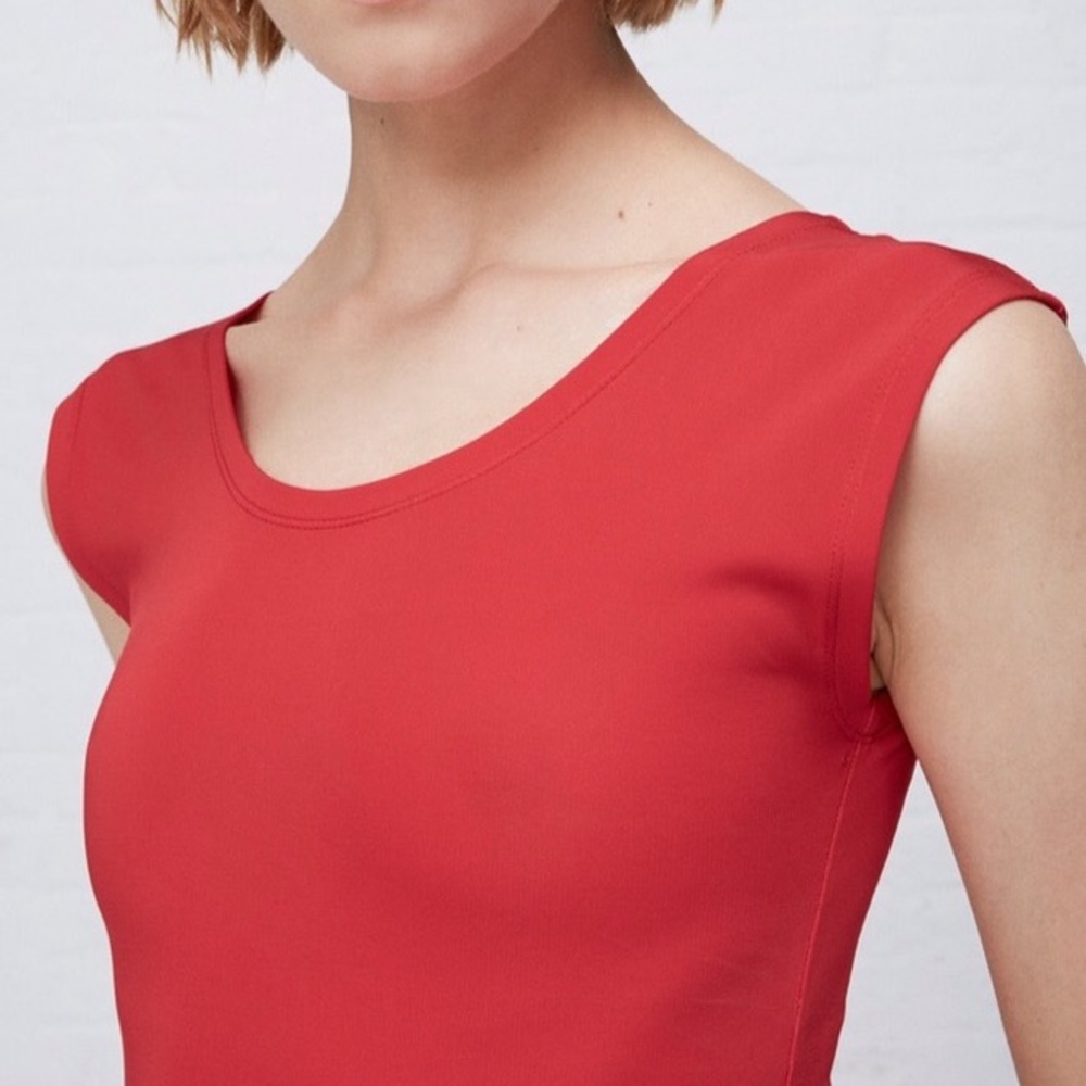 VIDEN Red Mel Bodysuit NWT