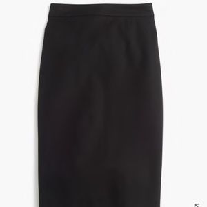 J. Crew No. 2 pencil skirt in 2-way stretch cotton J. Crew No. 2 pencil skirt in 2-way stretch cotton