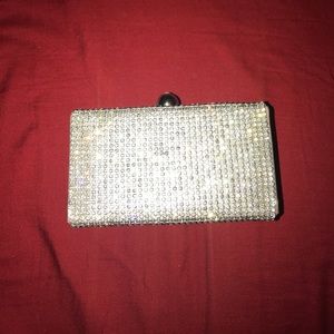 Rhinestone clutch