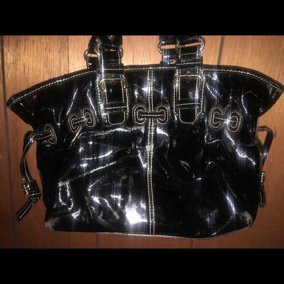 ⚡️FLASH SALE ⚡️ Dooney & Bourke Black Leather Bag - Picture 3 of 8