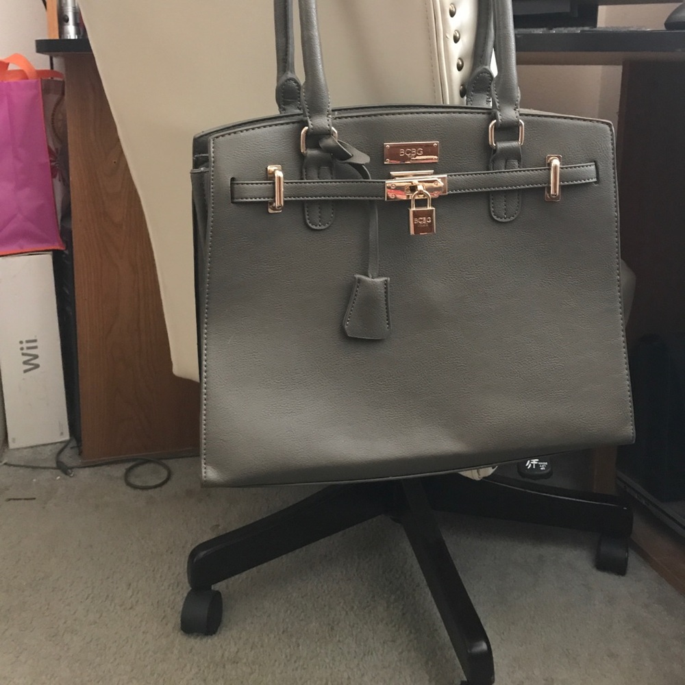 BCBG Taupe bag