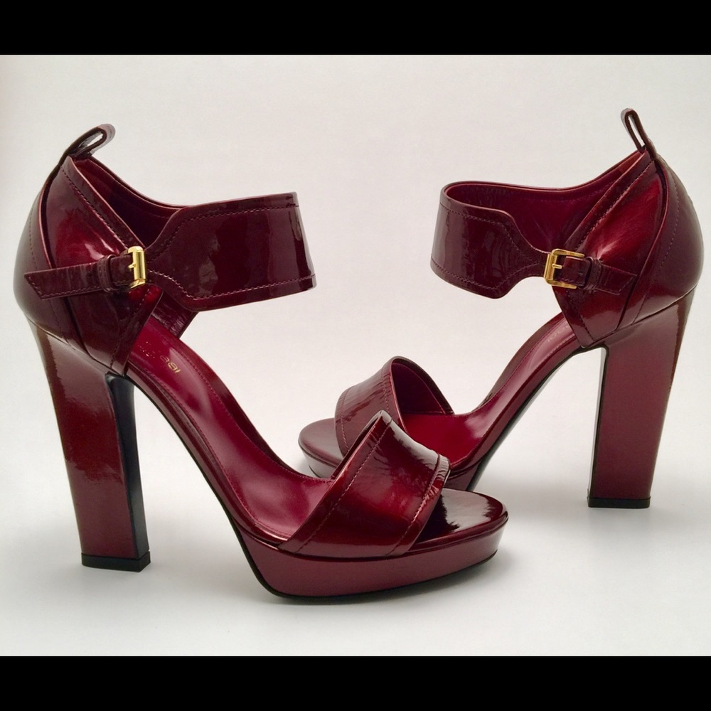 Sergio Rossi strap pumps