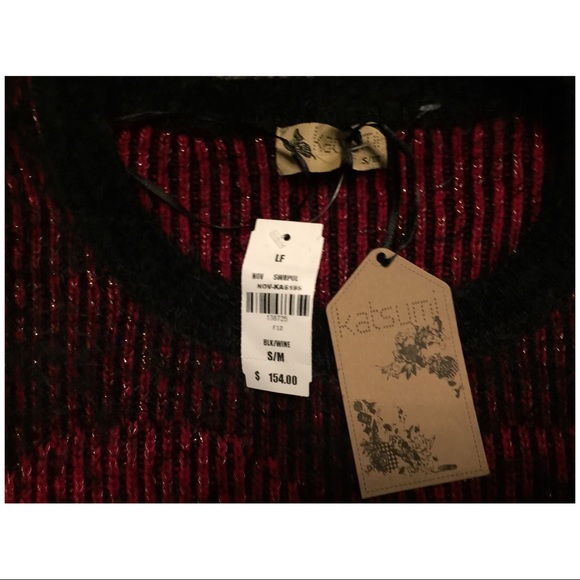 NWT LF STORES HEART SWEATER - Picture 4 of 4