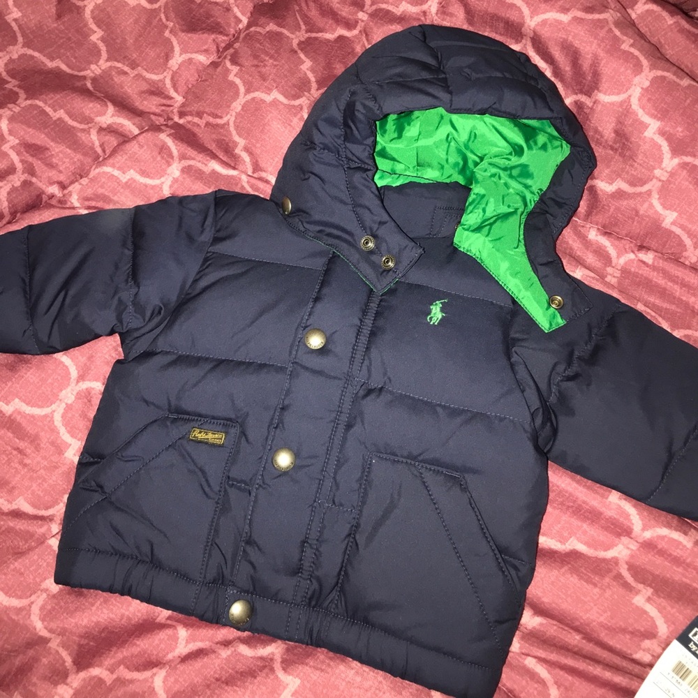 Infant Polo RL puff coat Brand New
