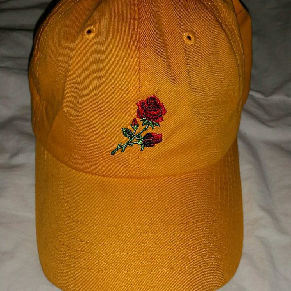 Urban Outfitters gold dad hat