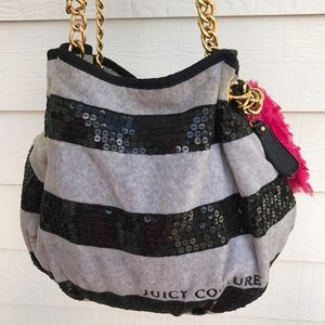 Juicy Couture hobo-style handbag