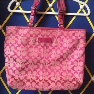 Authentic Large Coach Tote Authentic Large Coach Tote