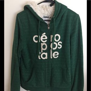 Aeropostale Green Hoodie.