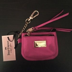 Juicy Couture Pink Wallet Keychain