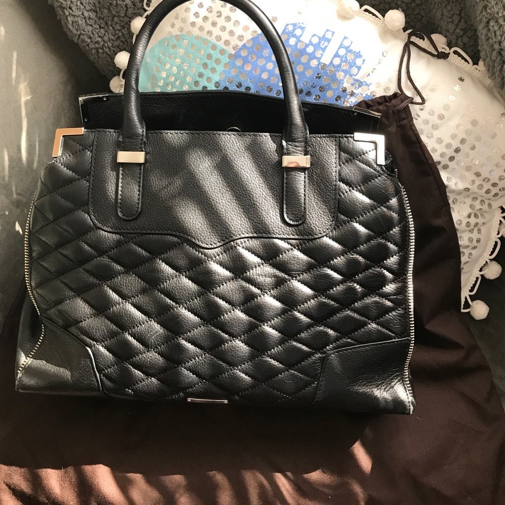 Quilted Rebecca Minkoff Amorous Satchel.